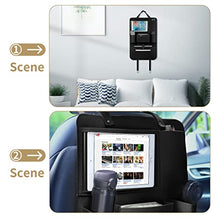 Load image into Gallery viewer, Car backrest protector, car seat organizer
