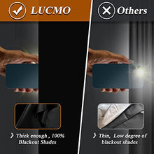 Load image into Gallery viewer, LUCMO 138&quot; x 57&quot; Blackout Blinds Curtains for Window
