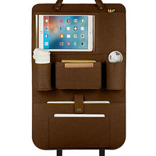 Load image into Gallery viewer, Car backrest protector, car seat organizer
