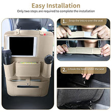 Load image into Gallery viewer, Car backrest protector, car seat organizer
