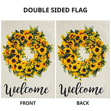 Load image into Gallery viewer, Seasonal Garden Flags 12×18 inch Set of 4
