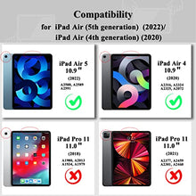 Load image into Gallery viewer, LUCMO case compatible with iPad Air 5 2022/iPad Air 4th generation 2020 10.9 inch
